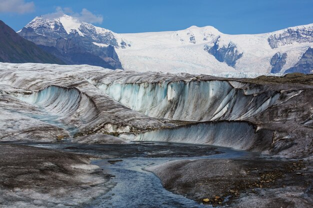 Wrangell-St. Elias Nationaal Park en Domein, Alaska.