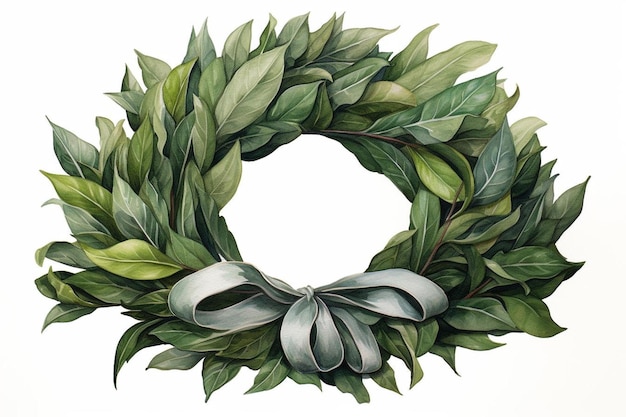 a wreath from the book by person.