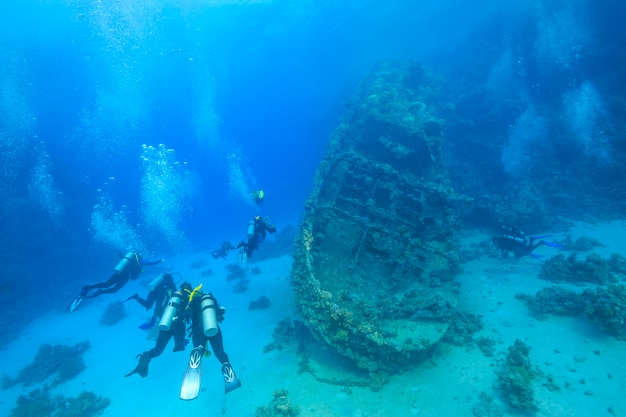 Wreck in the Red Sea