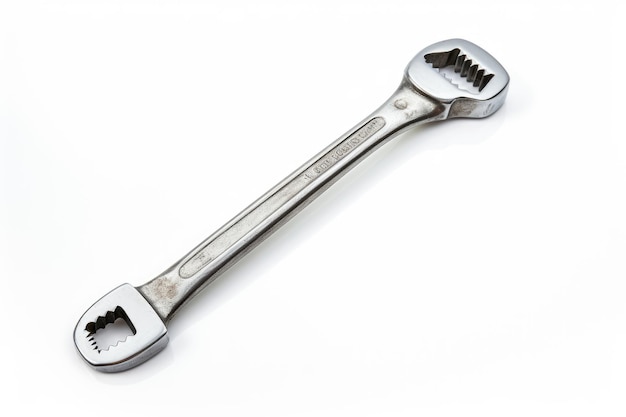 wrench isolated white background labor day