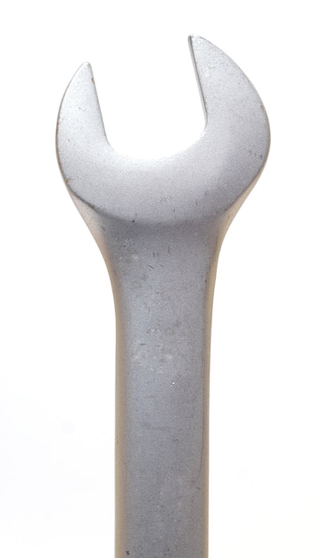 Wrench on a white background