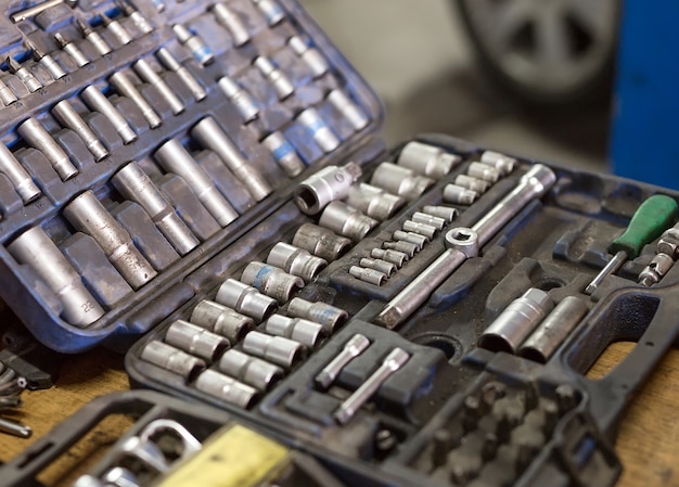 Wrenches for car repairs