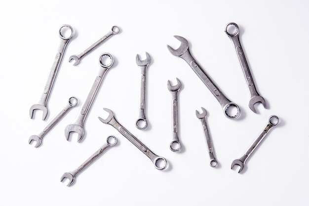 Wrenches of different sizes