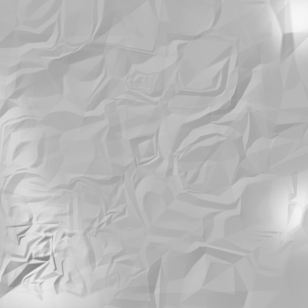 Wrinkled paper white background texture. crumbled paper\
effect