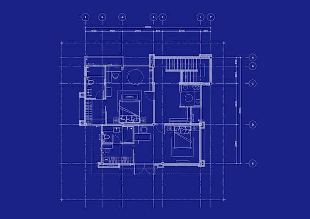 write a blueprint architecture for building