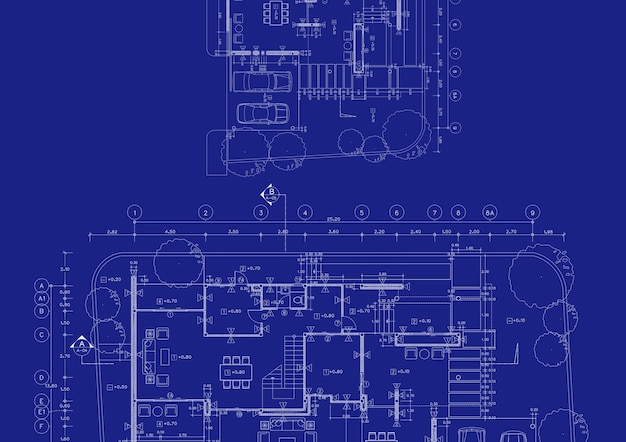 Write a blueprint architecture for building