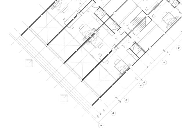 Photo write a blueprint architecture for building