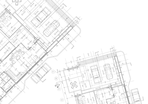 Photo write a blueprint architecture for building