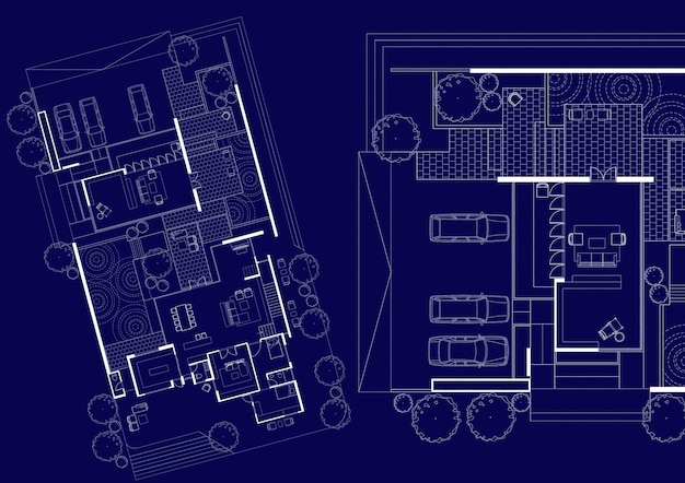 Write a blueprint architecture for building