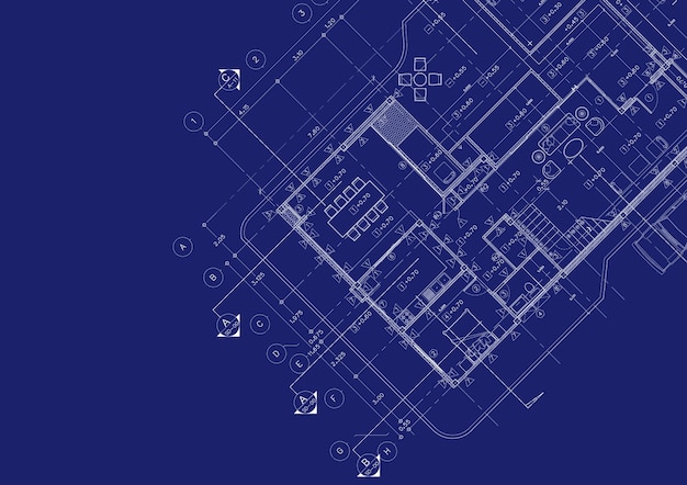 Foto scrivere un progetto di architettura per la costruzione