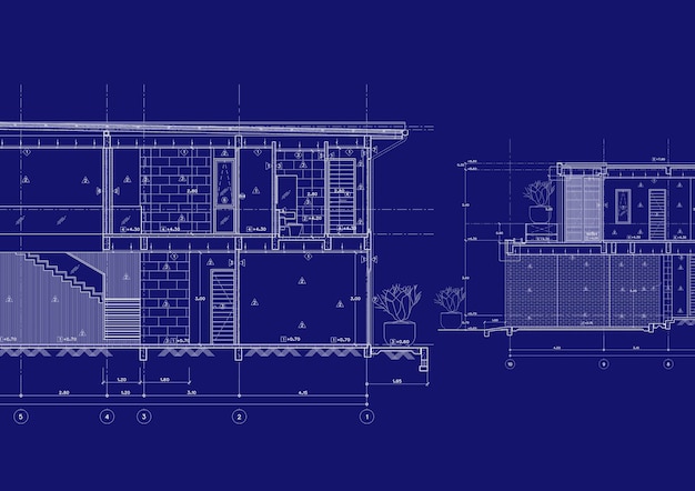 Write a blueprint architecture for building