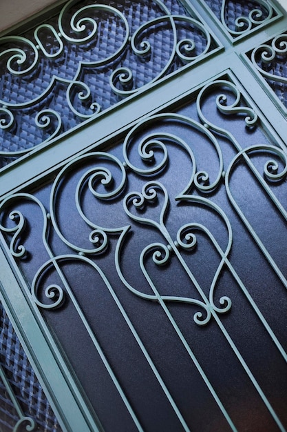 Photo wrought iron door