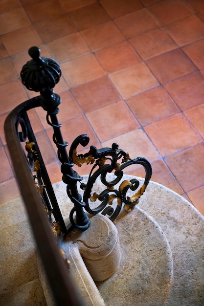 Wrought iron handrail