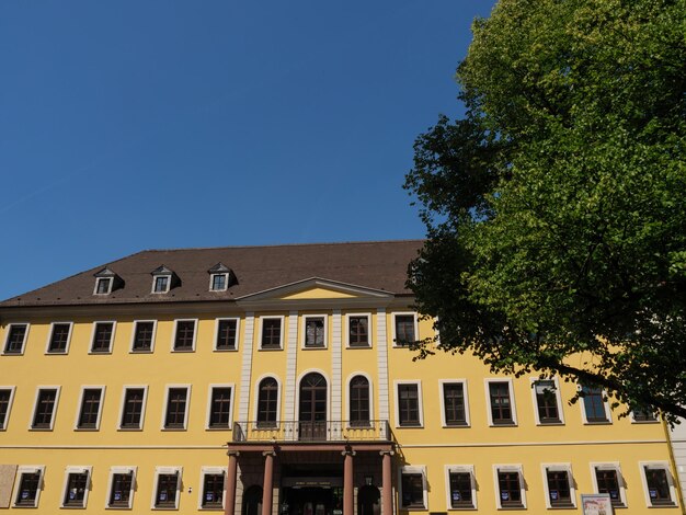 wuerzburg city at the main river