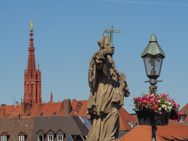 Photo wuerzburg at the main river