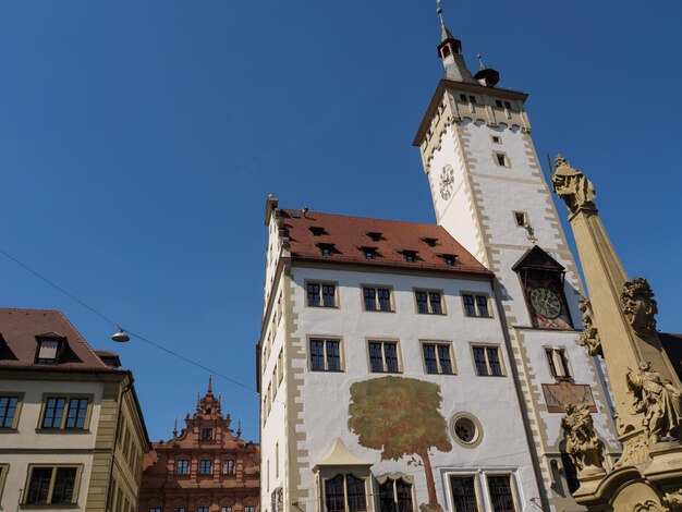 Photo wuerzburg at the main river