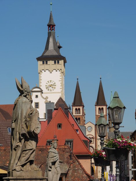 Photo wuerzburg at the main river