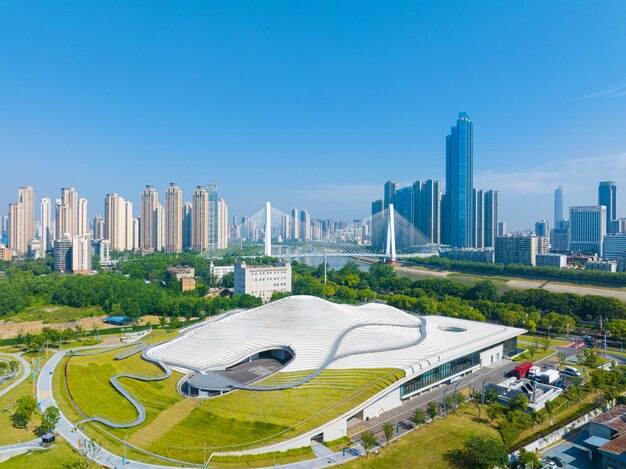 写真 ウハン・ハンヤング・キンタイ美術館 景観 湖北 中国