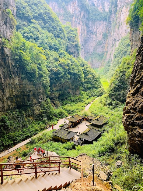 Wulong schilderachtige plek Chongqing China