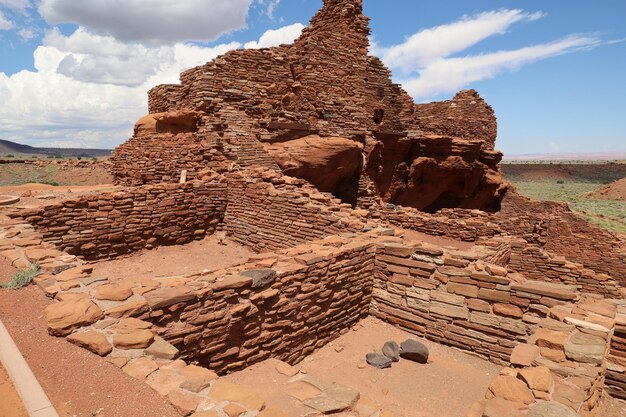 Wupatki national monument Arizona