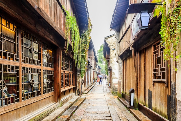 Wuzhen's beautiful rivers and ancient architectural landscapes