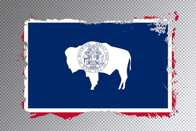 Wyoming state flag, wyoming flag