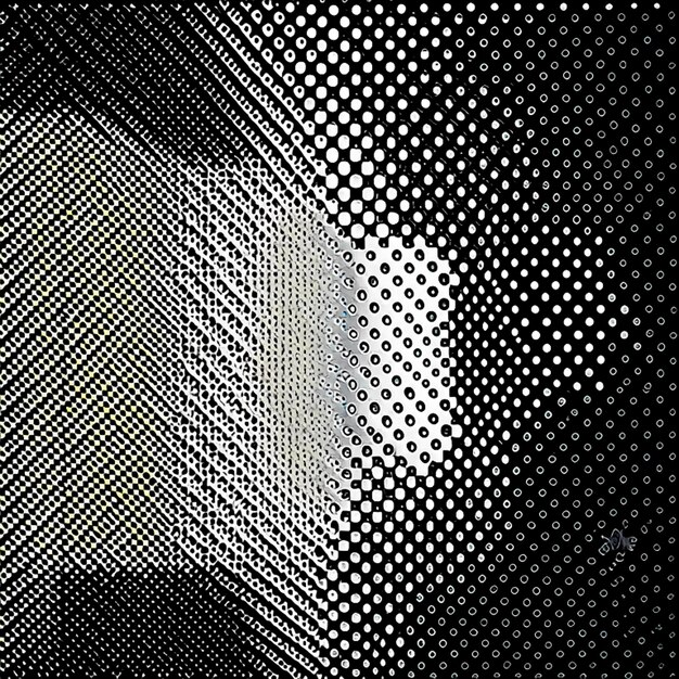 X grunge halftone background natural imperfect vector texture abstract dots overlay surface