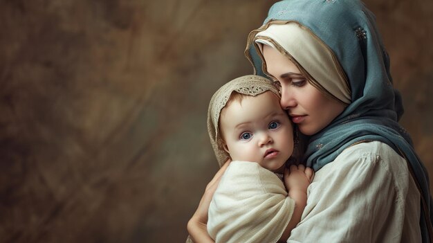 xAA photograph illustrating the devotion of Mary