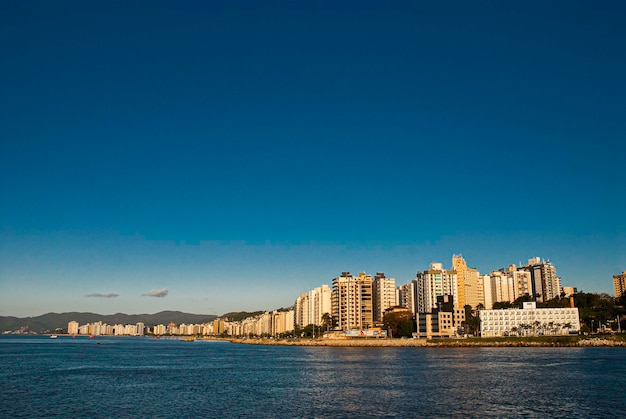 Xaboat trip in florianopolis departing from the hercilio luz bridge