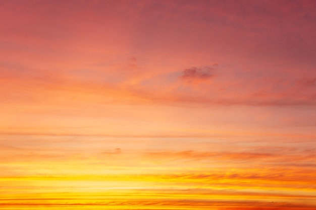 XAcolorful dramatic sky with cloud at sunsetxA