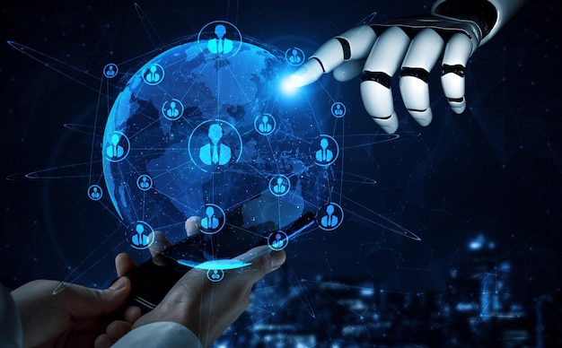 未来の人工知能ロボットとサイボーグ