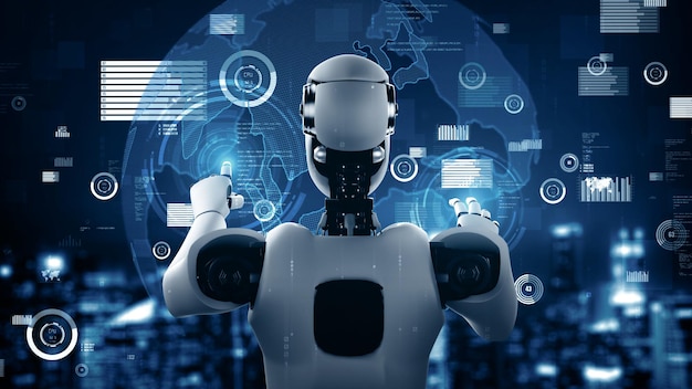 未来の金融テクノロジー - AIロボットヒューミノイドによる機械学習