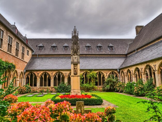 Photo xanten at the river rhine in germany