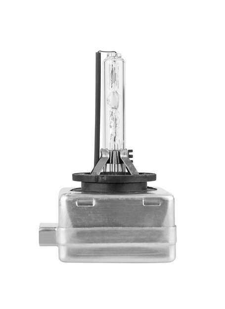 Xenon lamp on a white