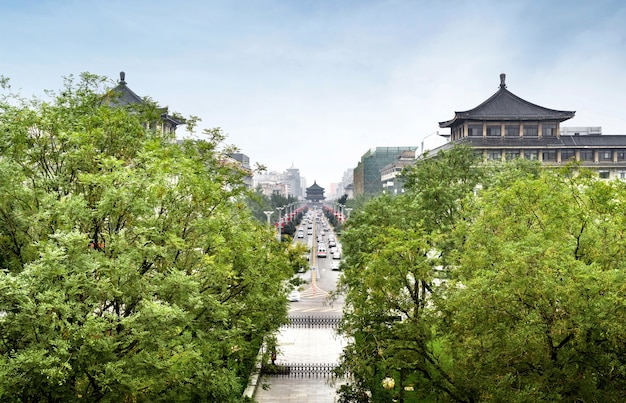 Xi'an, China Cityscape