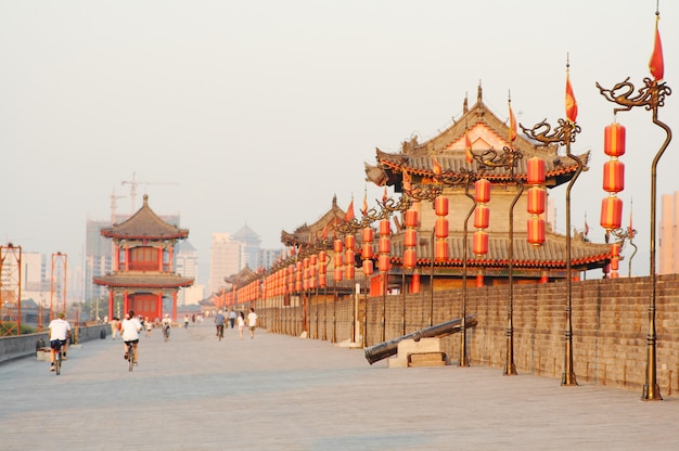 Xi'an city wall, China