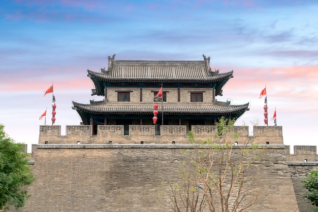 Xi'an City Wall is the most complete ancient city wall in China.