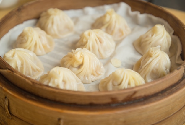 Xiao Long Bao traditional soup dumpling 