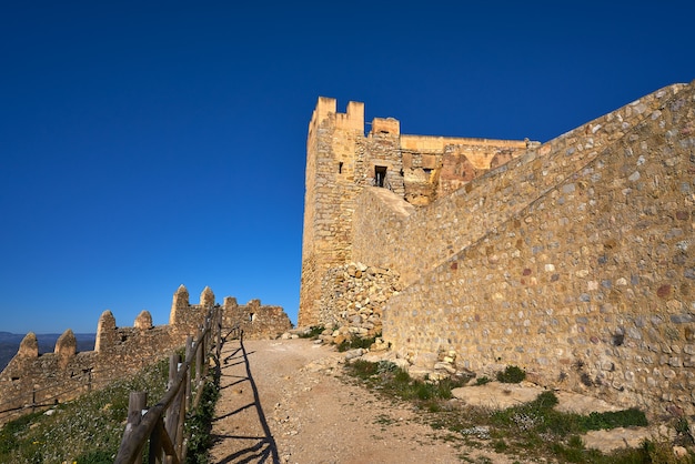 Xivert-kasteel in Alcala de Chivert Castellon