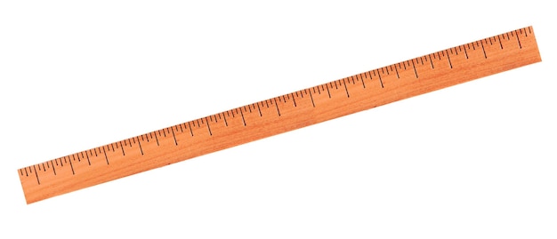 XL Wooden Ruler with Path