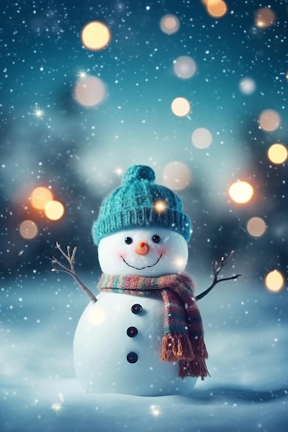 Xmas snowman