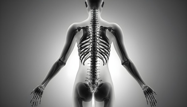 Xray of spine