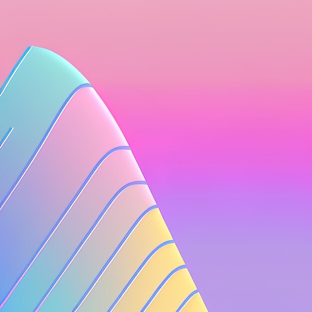 Y2K nostalgia gradient abstract background wallpaper