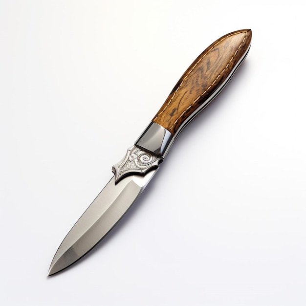 Yachtsmans knife with white background high quality