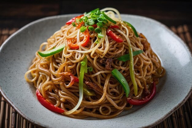 Yakisoba noedels Japans eten