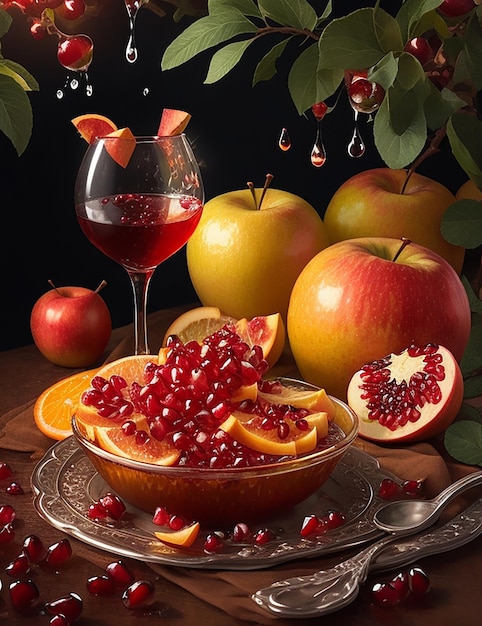 Yalda Night Ai image for design