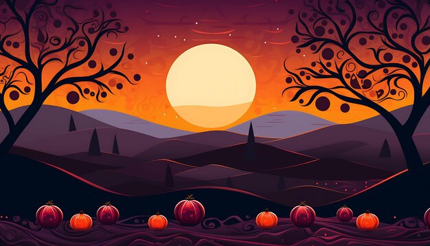 Yalda night festival concept of banner design of an atmospheric yalda night scene