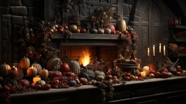 Yalda night fireplaces and bonfires contributing UHD Wallpaper