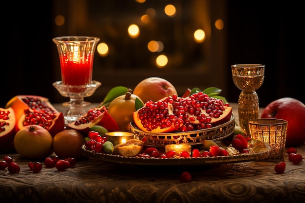 페르시아의 동지 축하 행사인 얄다 나이트(Yalda Night)