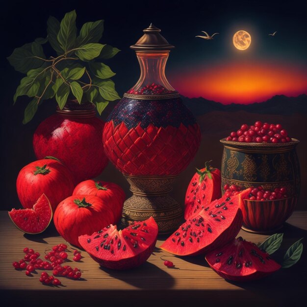 Photo yalda night